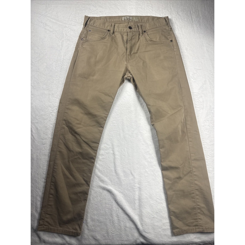 Patagonia Men's 32x30 Straight Fit Iron Clad Pants Khaki Organic Cotton Workwear